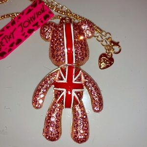 British Betsey Johnson Necklace 28 inch